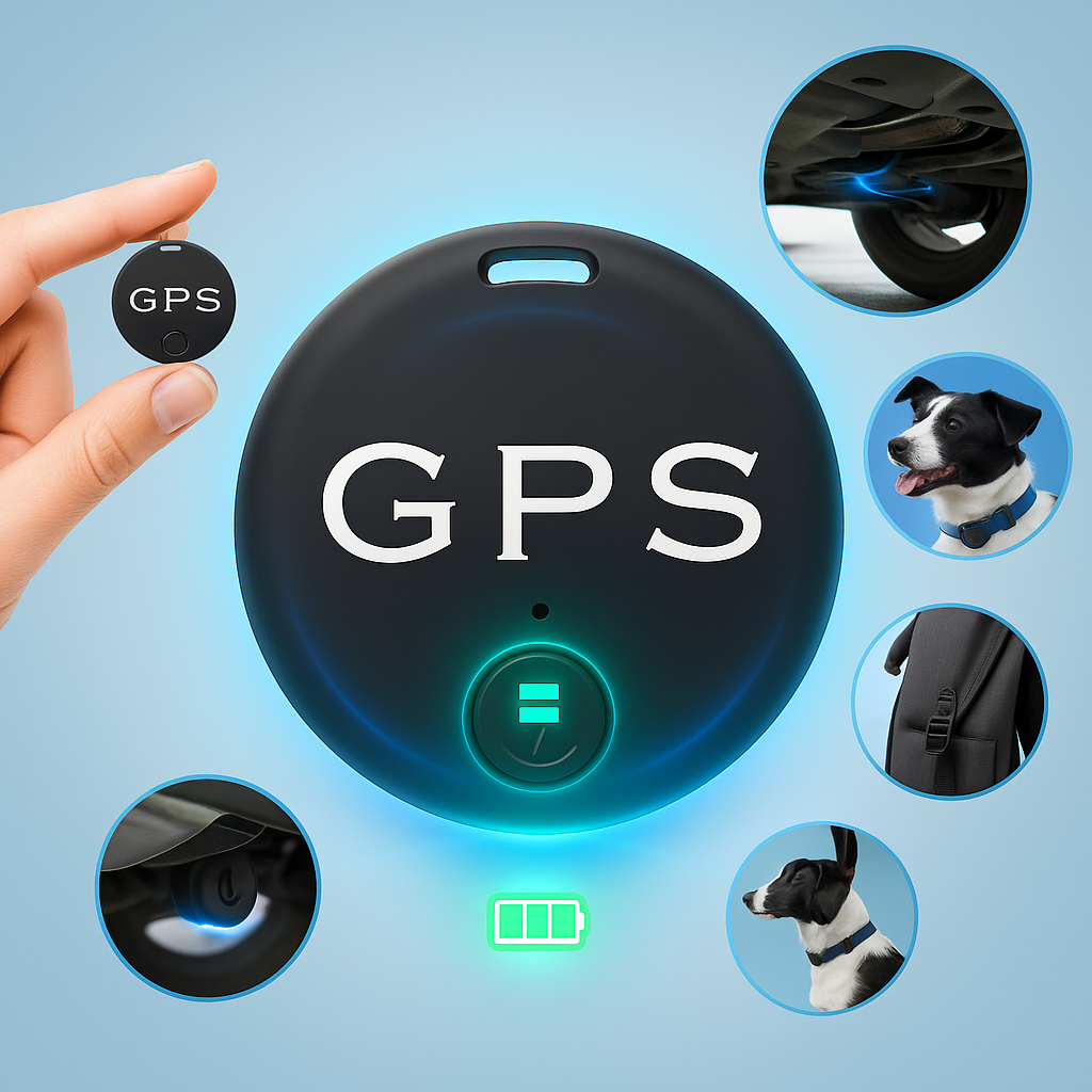 Localizador GPS magnético para coches y mascotas