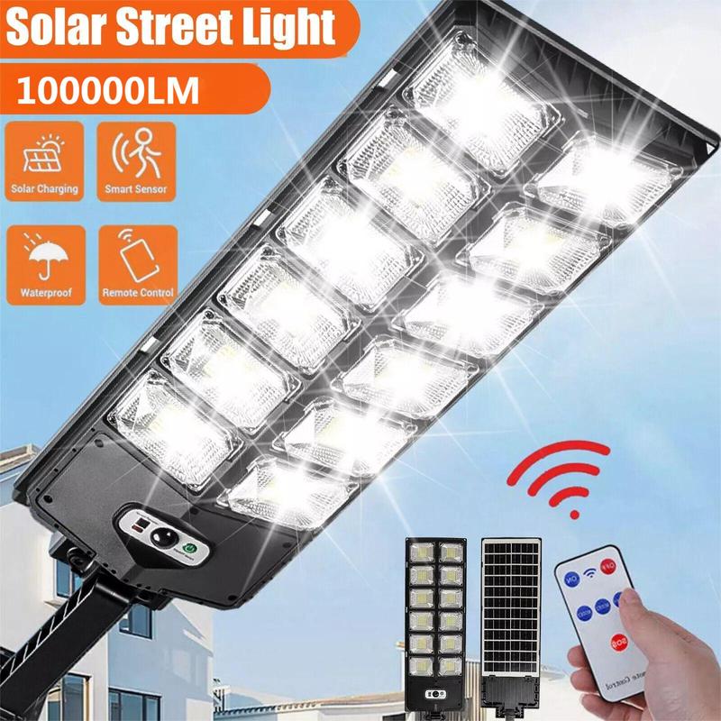 Luces solares para alumbrado público