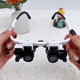 Lupa de Aumento de 8X, 15X y 23X para Observación Detallada y Trabajos de Precisión