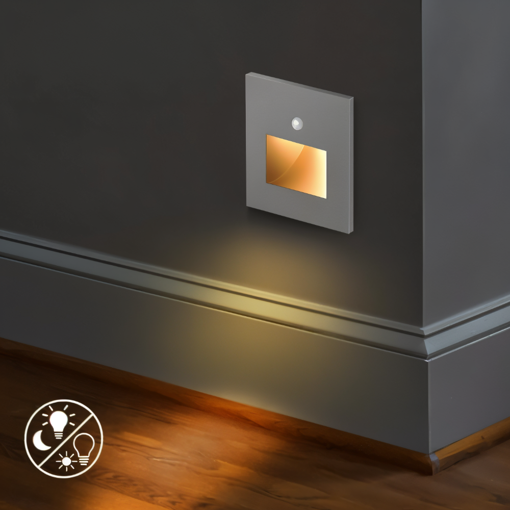 Luz LED para escaleras de interior con sensor de movimiento