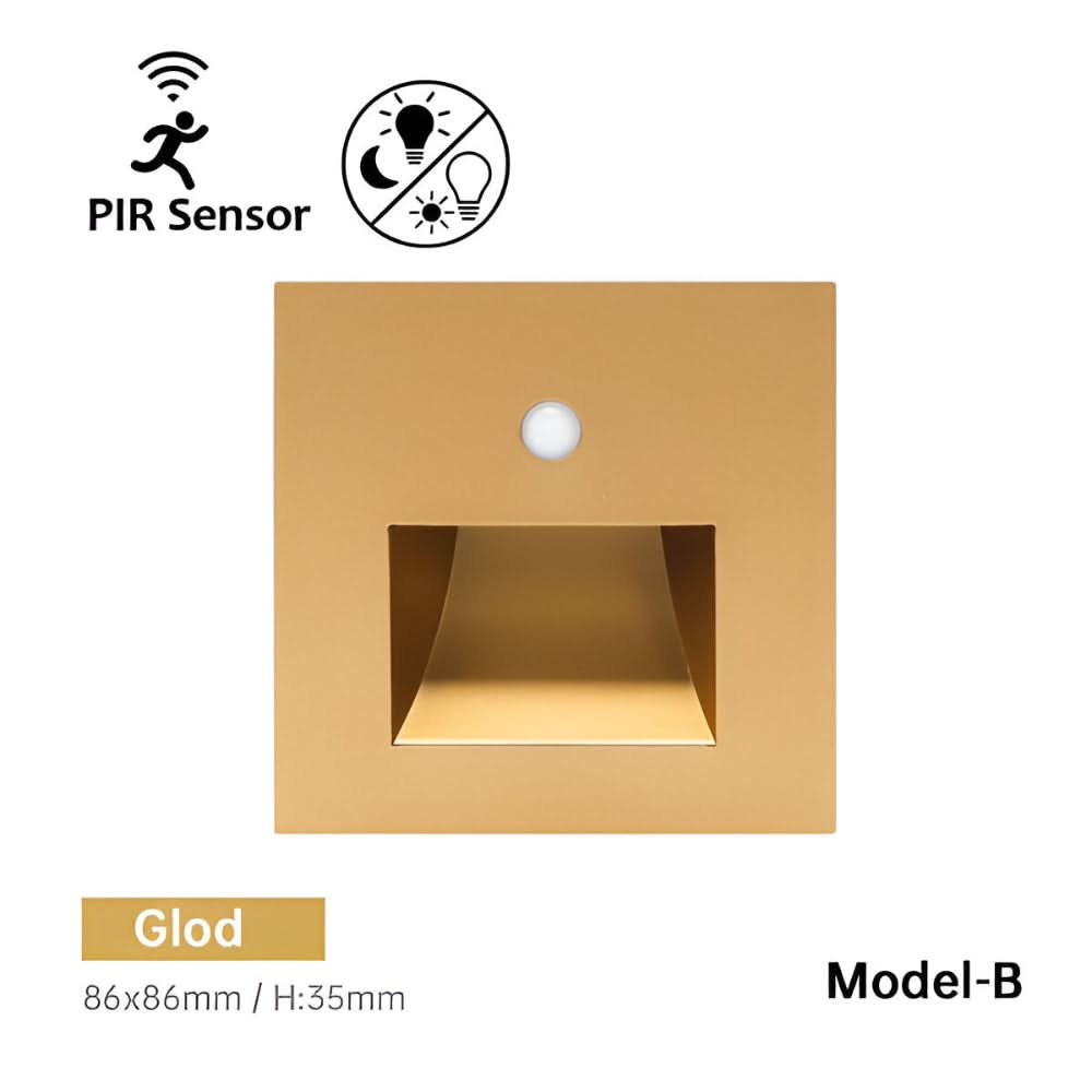 Luz LED para escaleras de interior con sensor de movimiento