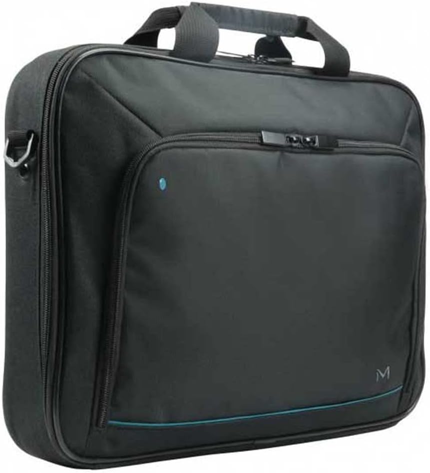 Maletín resistente para portátil con apertura tipo concha para dispositivos de 14–15,6 pulgadas (35,56-39,62 cm)