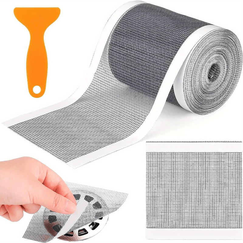 Malla protectora autoadhesiva para desagüe de 5 m