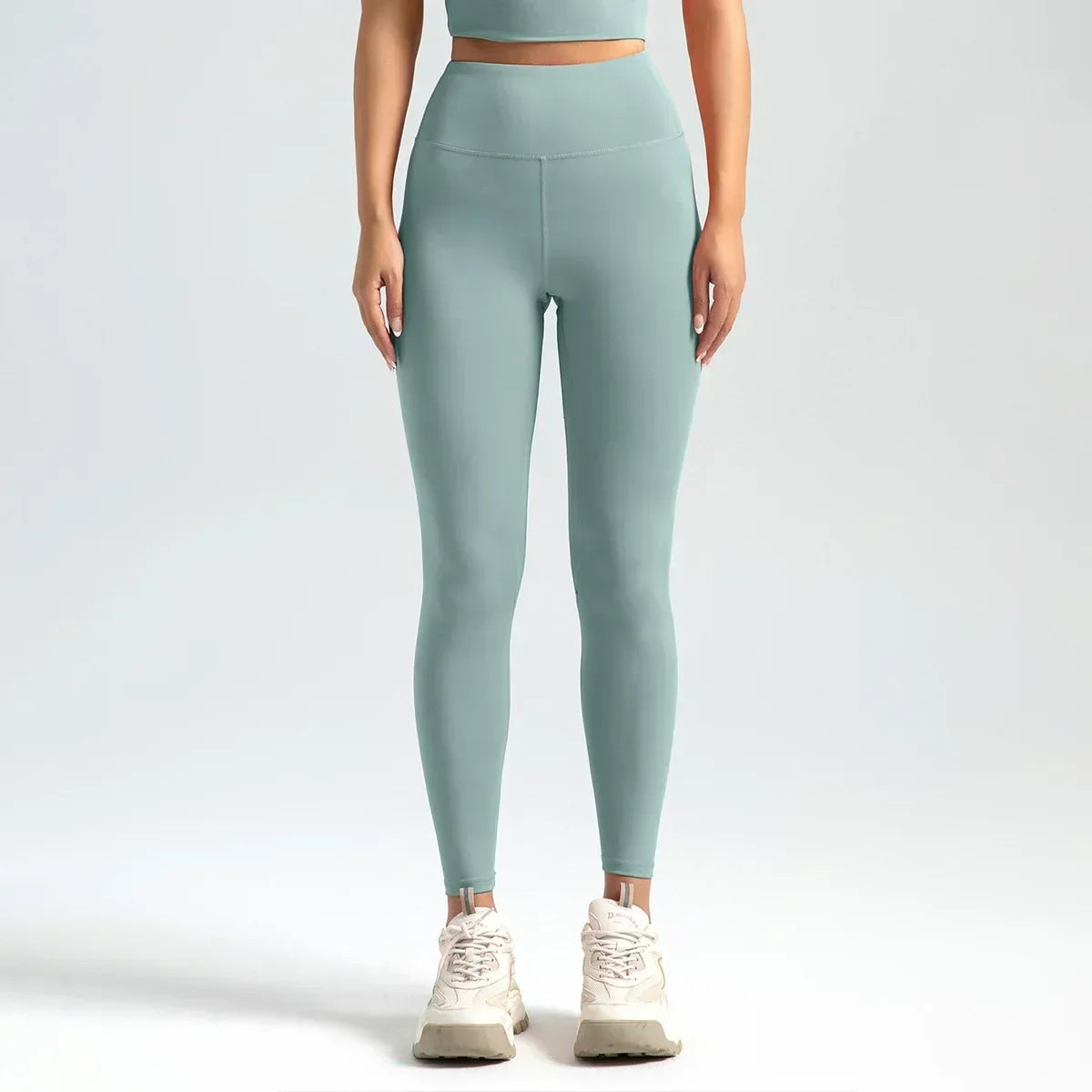 Mallas deportivas sin costuras para mujer de talle alto con efecto push-up para yoga y fitness