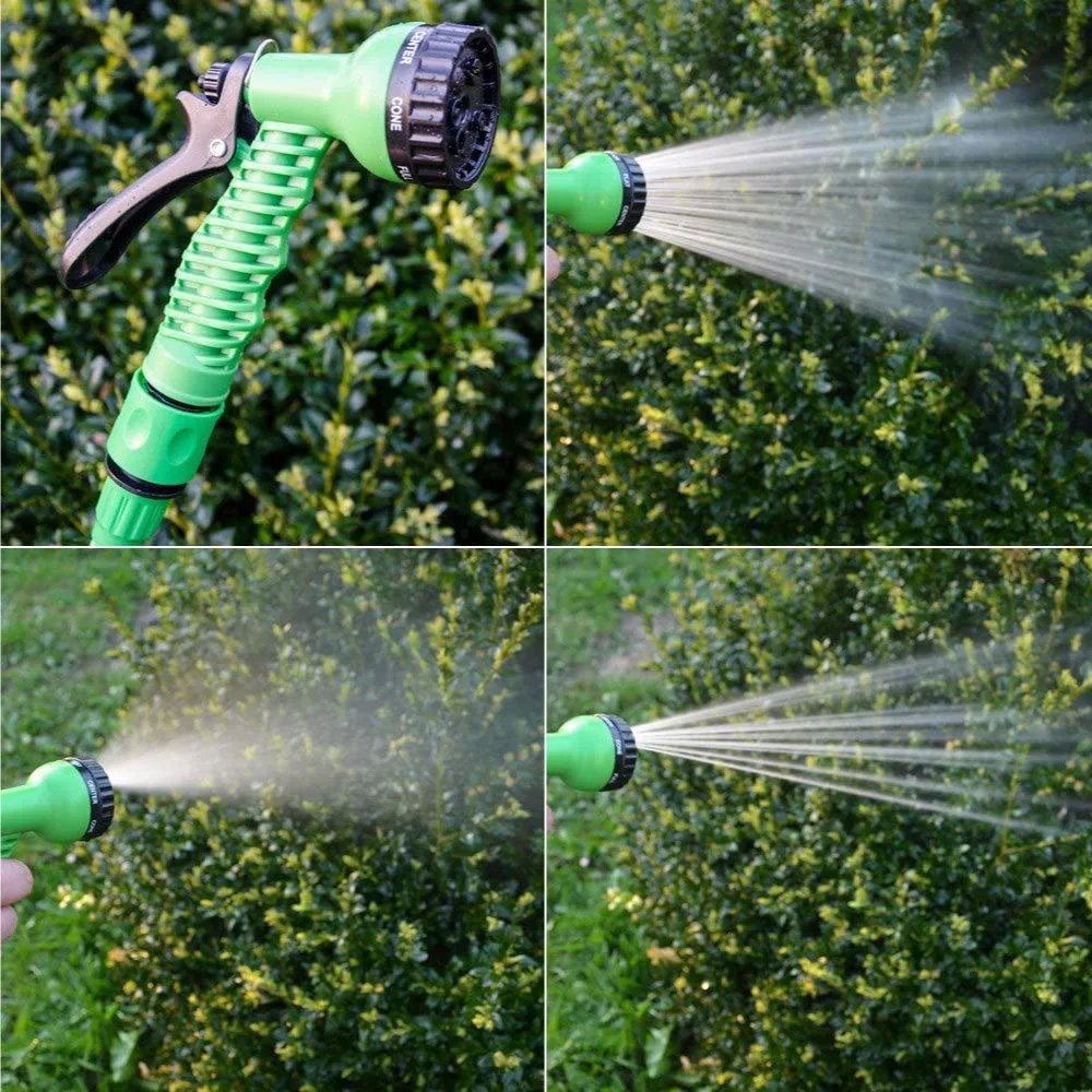 Manguera de agua mágica: flexible, extensible triple y multifuncional