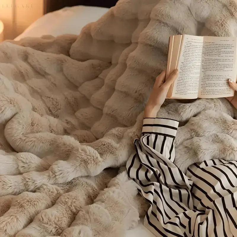 Manta cálida de invierno para sofá