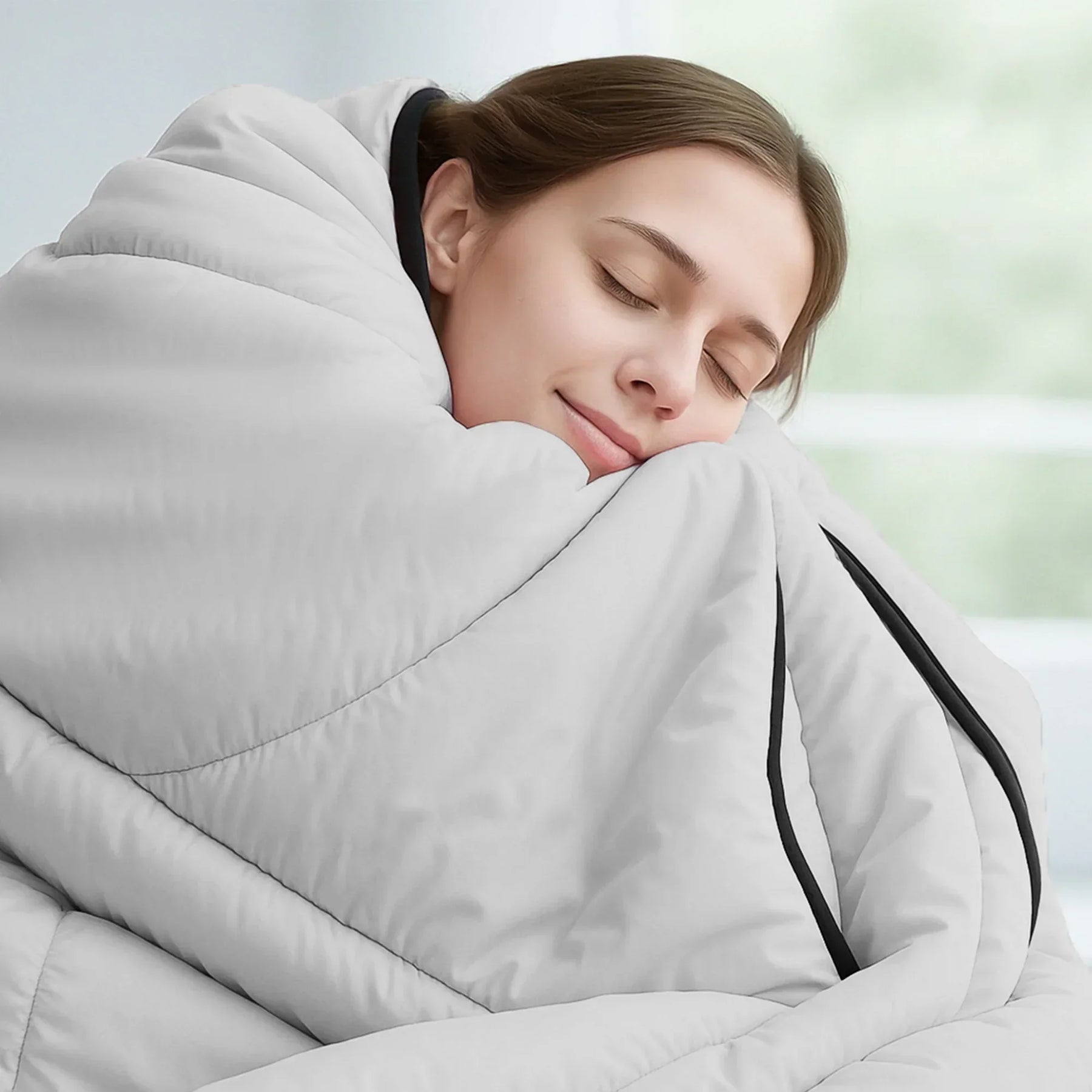 Manta refrigerante de efecto hielo para personas calurosas