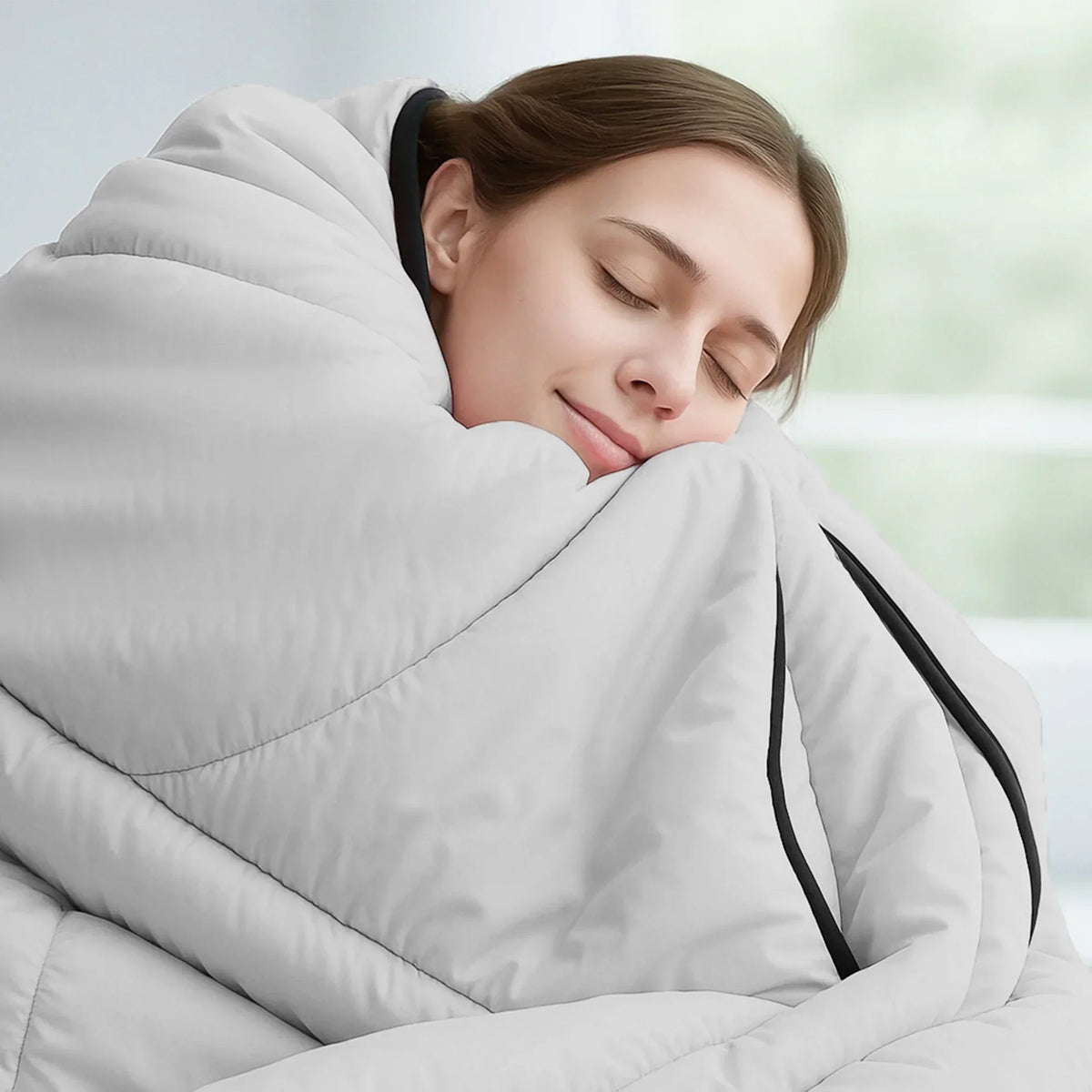 Manta refrigerante de efecto hielo para personas calurosas