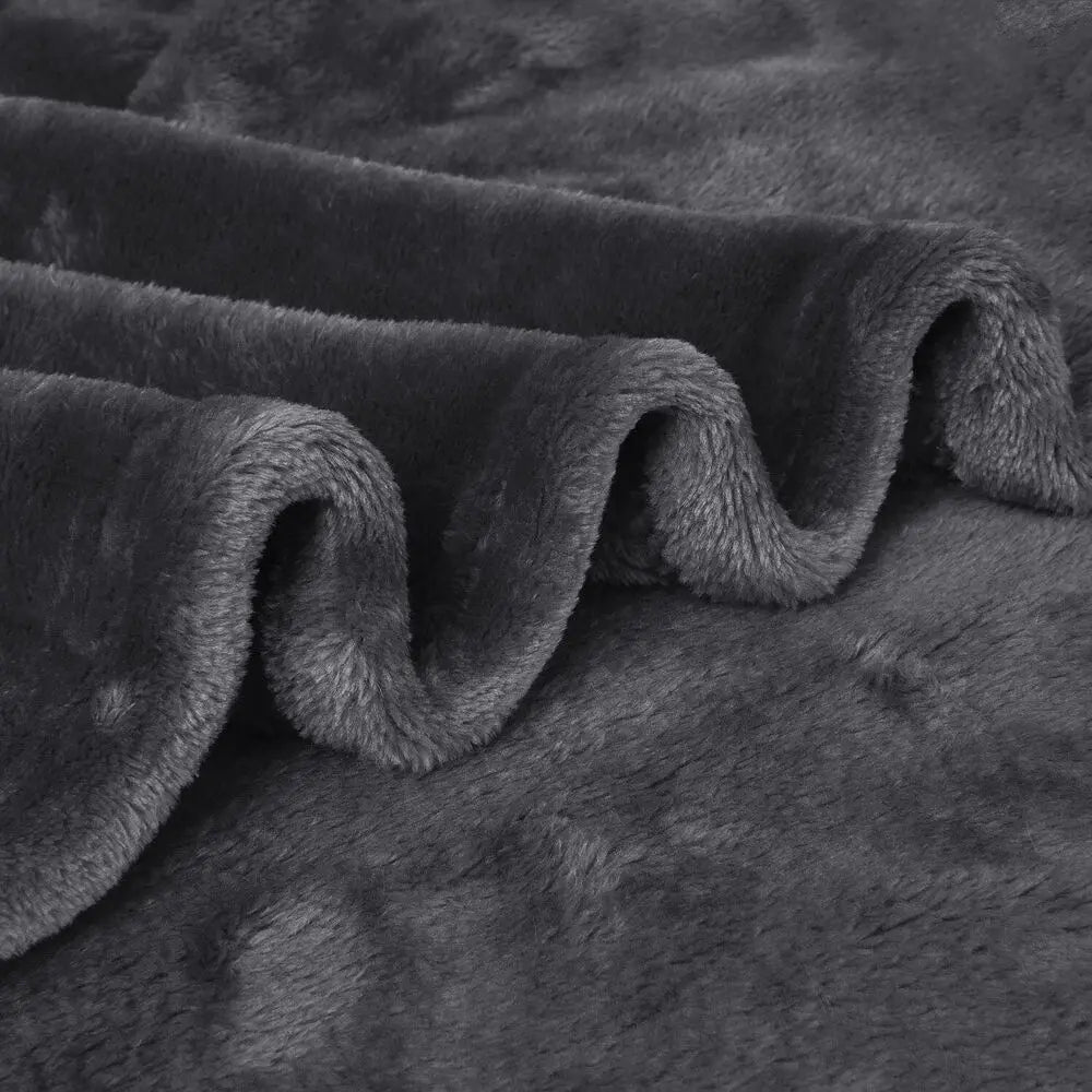 Manta suave de forro polar - Manta cálida para noches frías - Ideal para relajarse