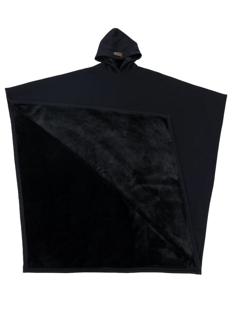 Manta sudadera oversized con capucha y forro suave