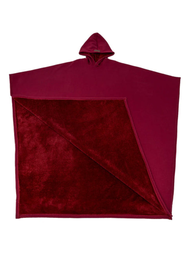 Manta sudadera oversized con capucha y forro suave