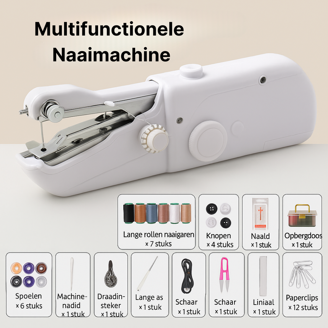 Máquina de coser eléctrica de mano