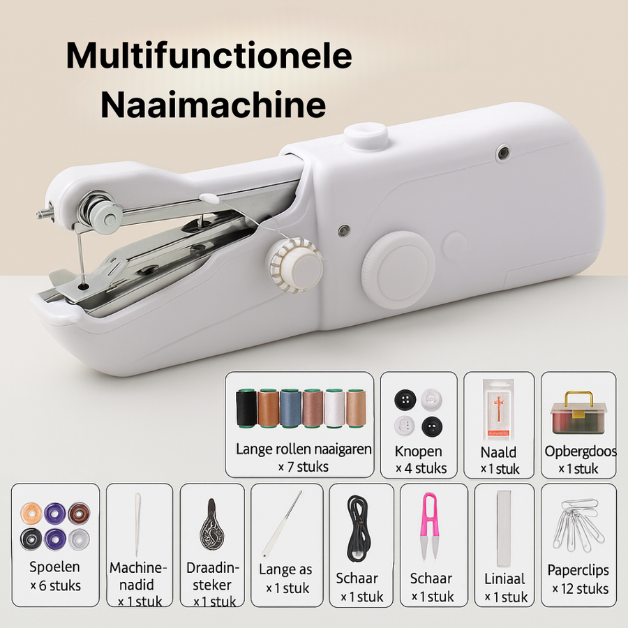 Máquina de coser eléctrica de mano