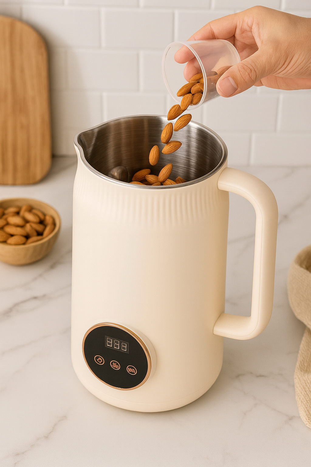 Máquina mágica para hacer leche vegetal