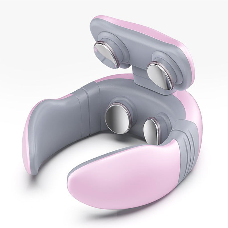 Masajeador de cuello inteligente con EMS, TENS y termoterapia
