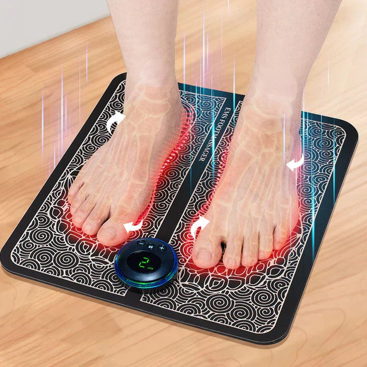 Masajeador de pies EMS innovador para un alivio inmediato