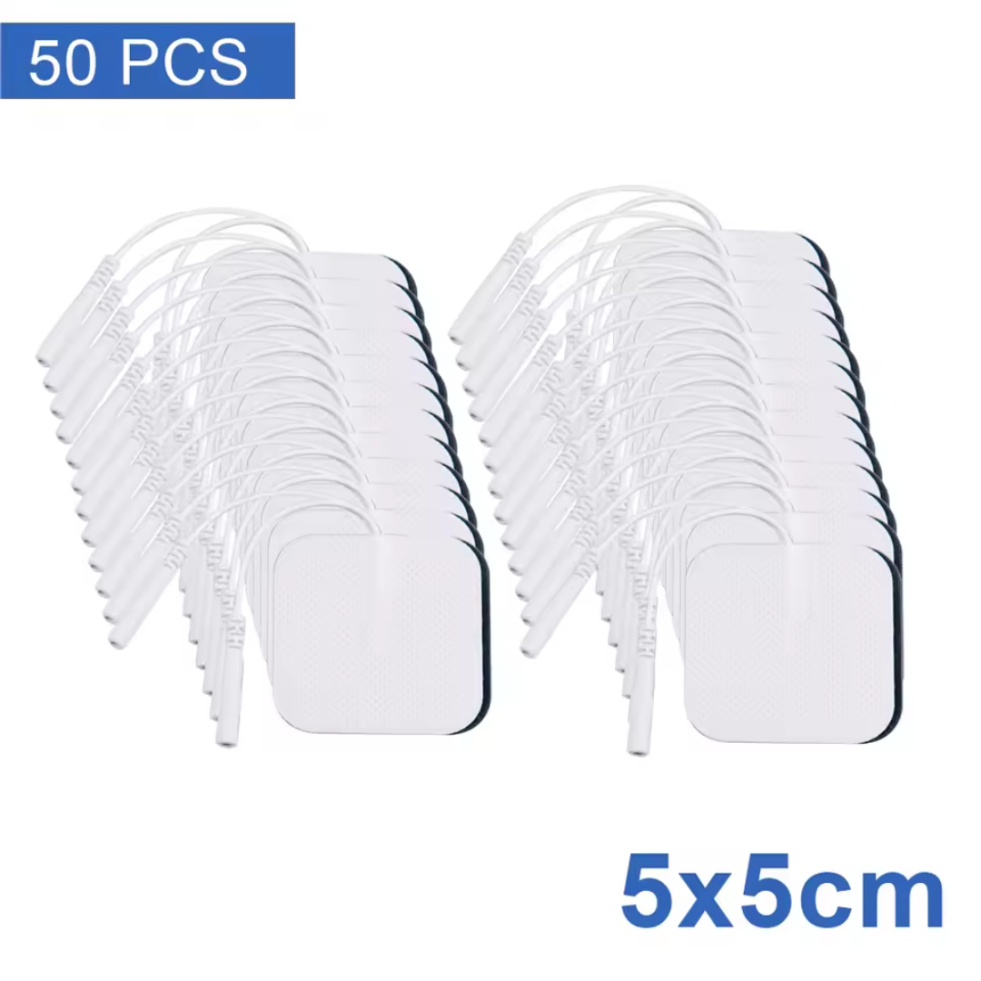 Masajeador eléctrico por impulsos TENS EMS con 12 modos, electroestimulador muscular para alivio del dolor