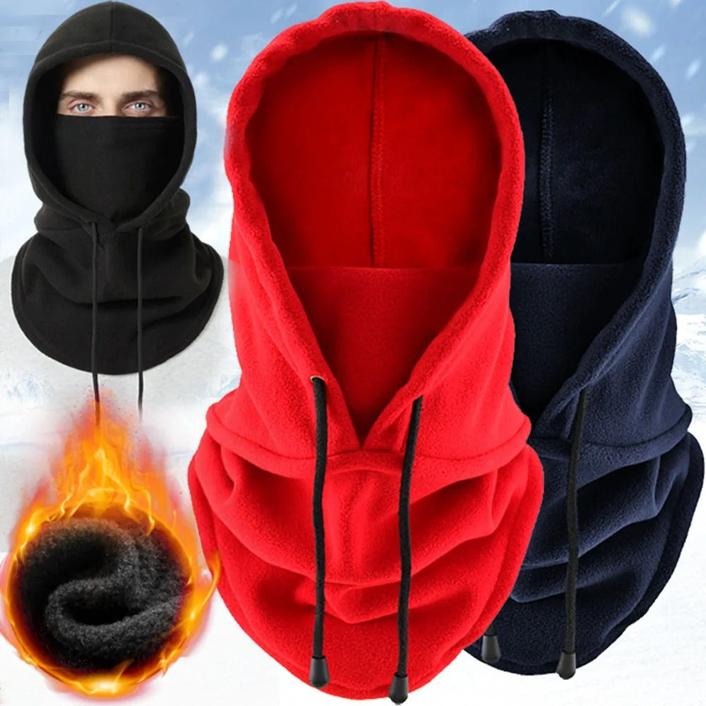 Máscara de esquí cortavientos de forro polar