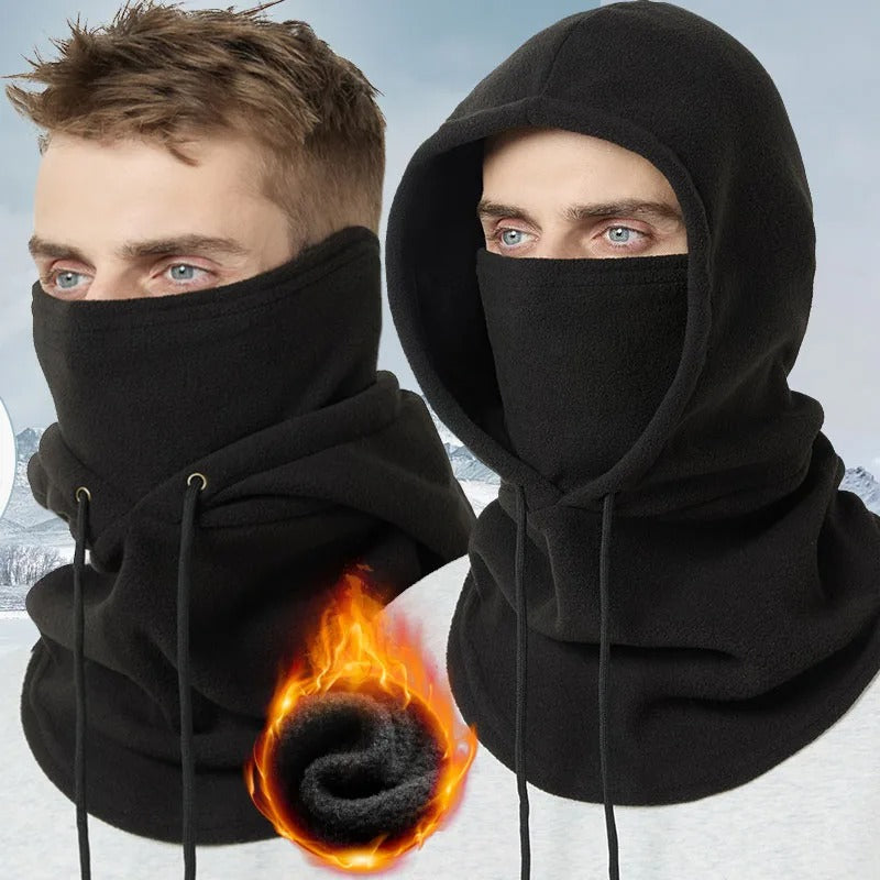 Máscara de esquí cortavientos de forro polar