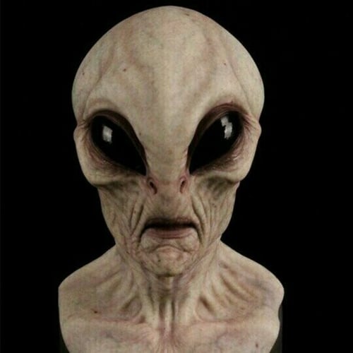Máscara de extraterrestre - Máscara de cabeza completa realista de látex y silicona