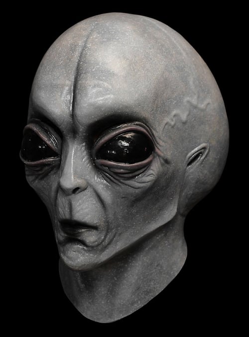Máscara de extraterrestre - Máscara de cabeza completa realista de látex y silicona