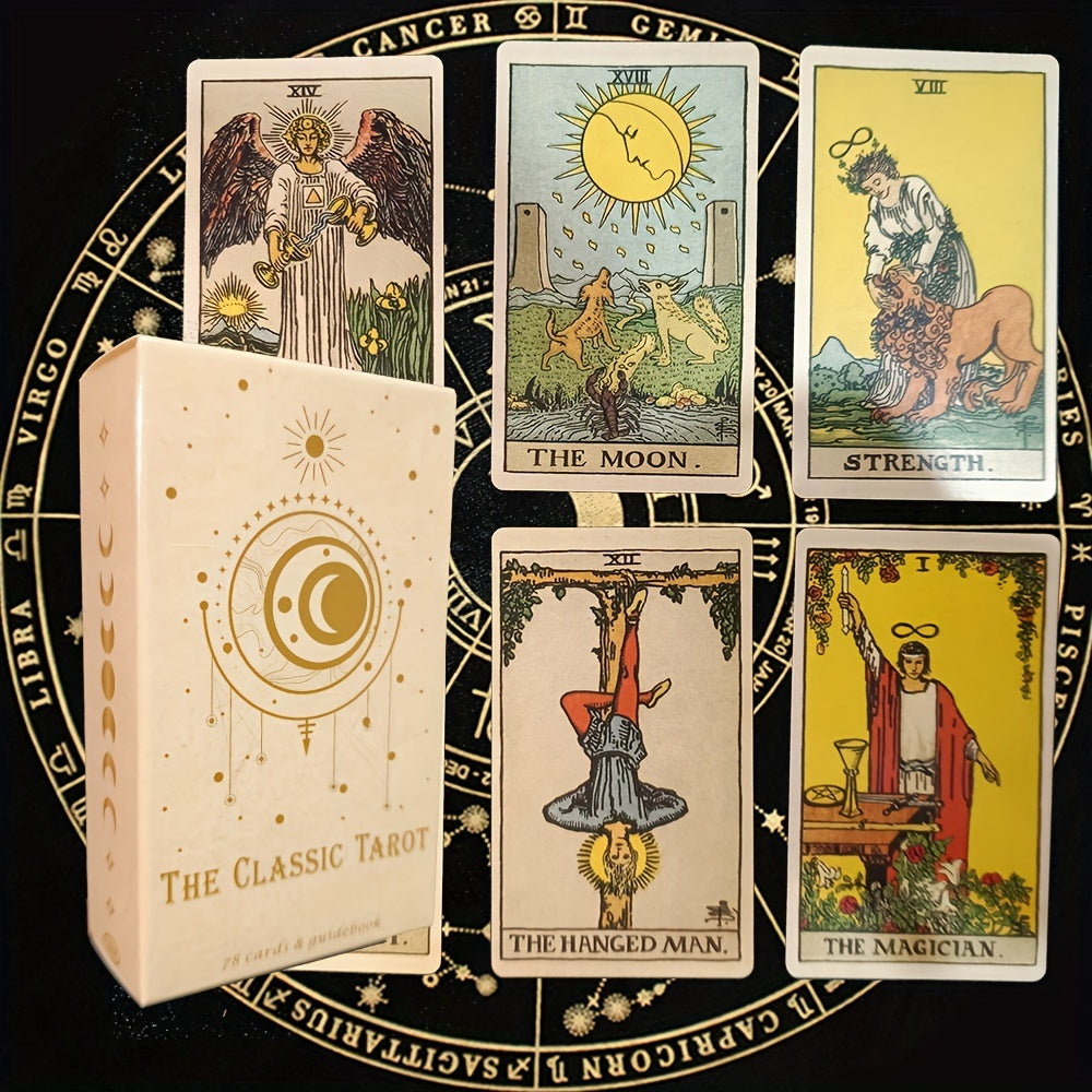 Mazo de cartas de tarot clásico – 78 cartas