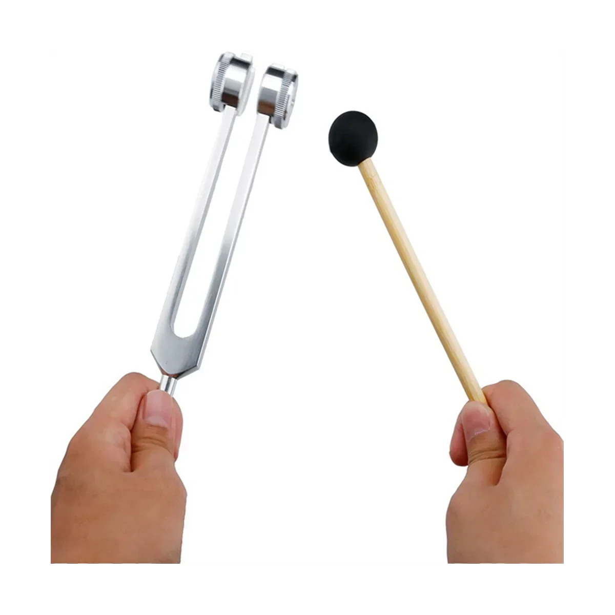 Mecanismos de autocuración mediante estimulación de zonas específicas con vibraciones de 128 Hz