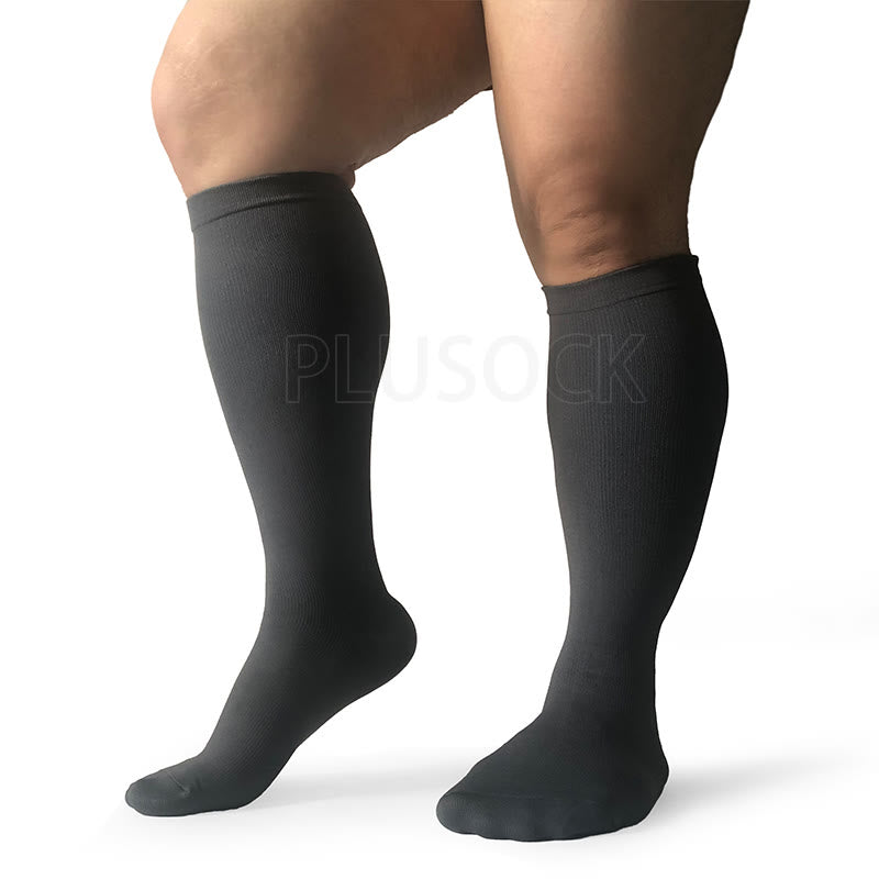 Medias de compresión de talla grande