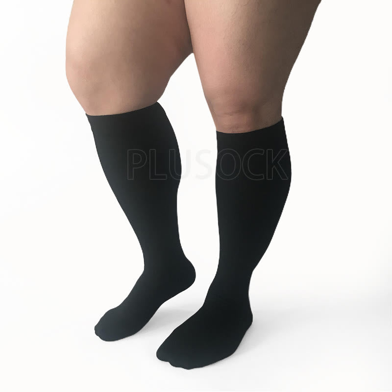 Medias de compresión de talla grande