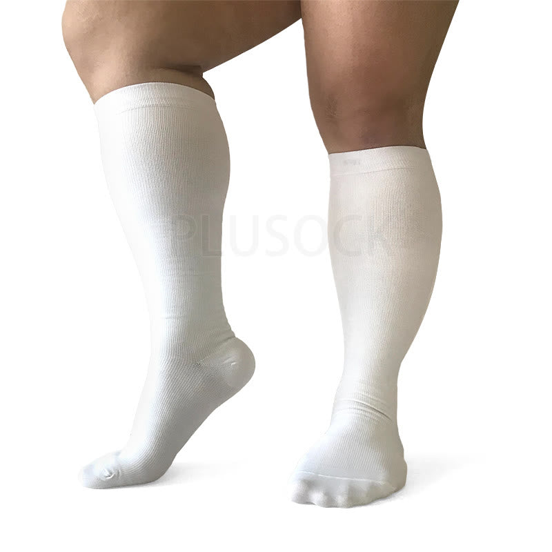 Medias de compresión de talla grande