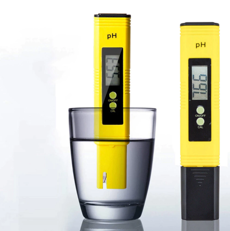Medidor de pH digital LCD con precisión de 0,01, comprobador de pH para acuarios, piscinas, agua, vino y orina con calibración automática