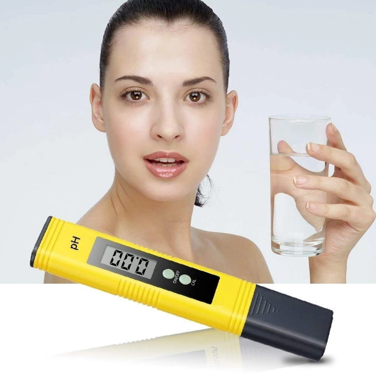 Medidor de pH digital LCD con precisión de 0,01, comprobador de pH para acuarios, piscinas, agua, vino y orina con calibración automática