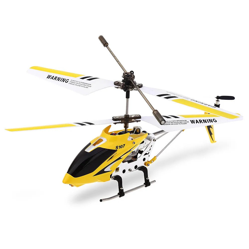 Mini Helicóptero Teledirigido Irrompible con Giroscopio - Rojo