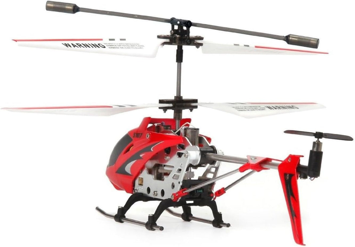 Mini Helicóptero Teledirigido Irrompible con Giroscopio - Rojo