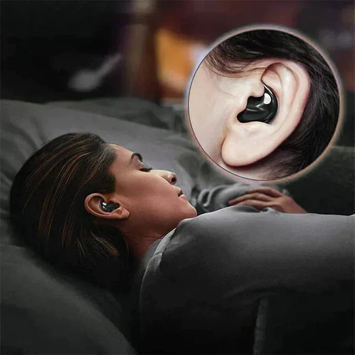 Miniauriculares inalámbricos para dormir con cancelación de ruido y batería de larga duración
