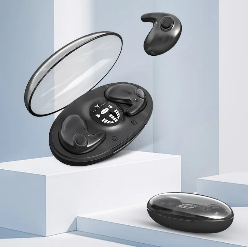 Miniauriculares inalámbricos para dormir con cancelación de ruido y batería de larga duración