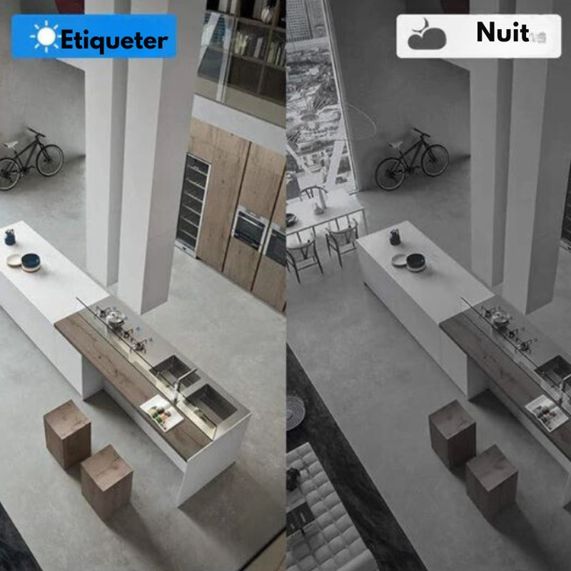 Minicámara de seguridad Wi-Fi con alertas en tiempo real y visión nocturna