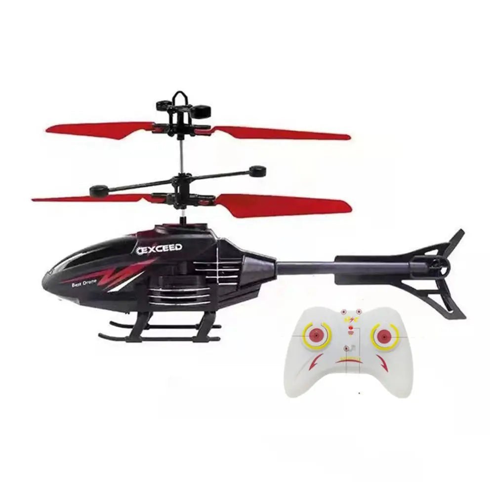 Minihelicóptero compacto para niños con control fácil y estabilización – Regalo ideal para pequeños pilotos