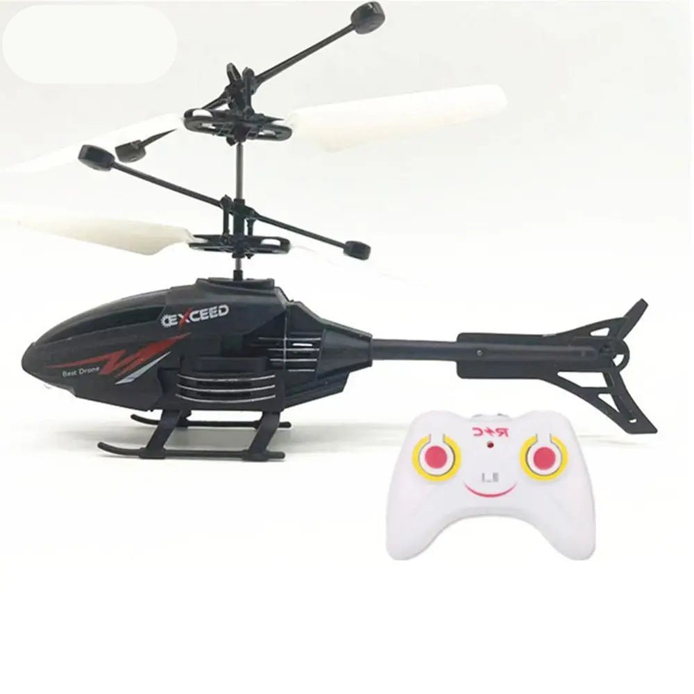 Minihelicóptero compacto para niños con control fácil y estabilización – Regalo ideal para pequeños pilotos