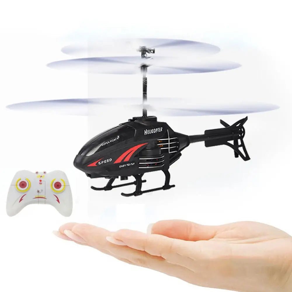 Minihelicóptero compacto para niños con control fácil y estabilización – Regalo ideal para pequeños pilotos