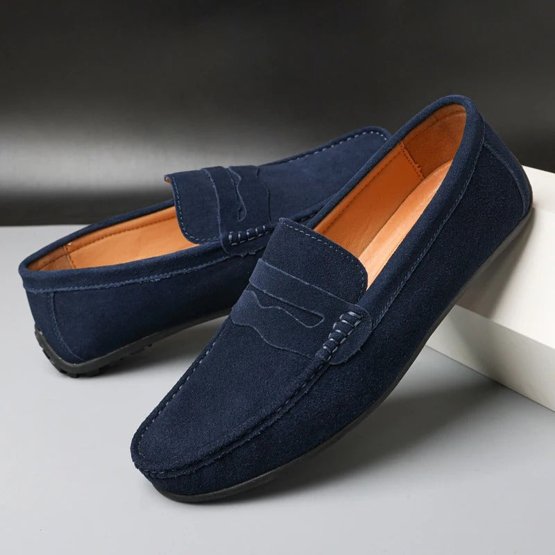 Mocasín de ante