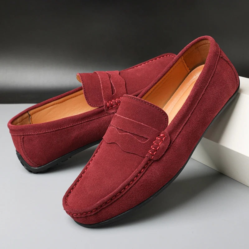 Mocasín de ante