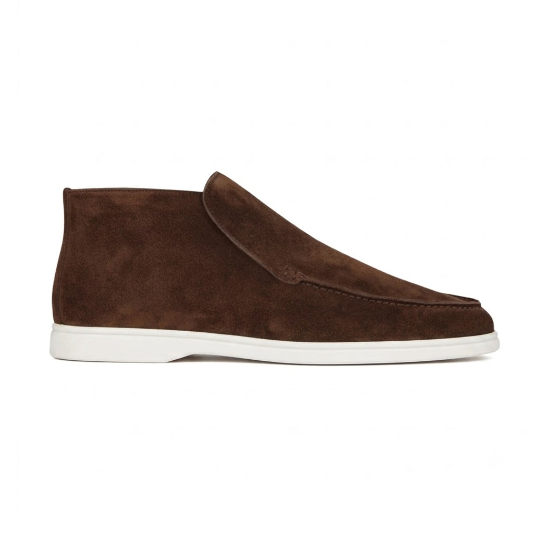 Mocasines casuales con efecto ante