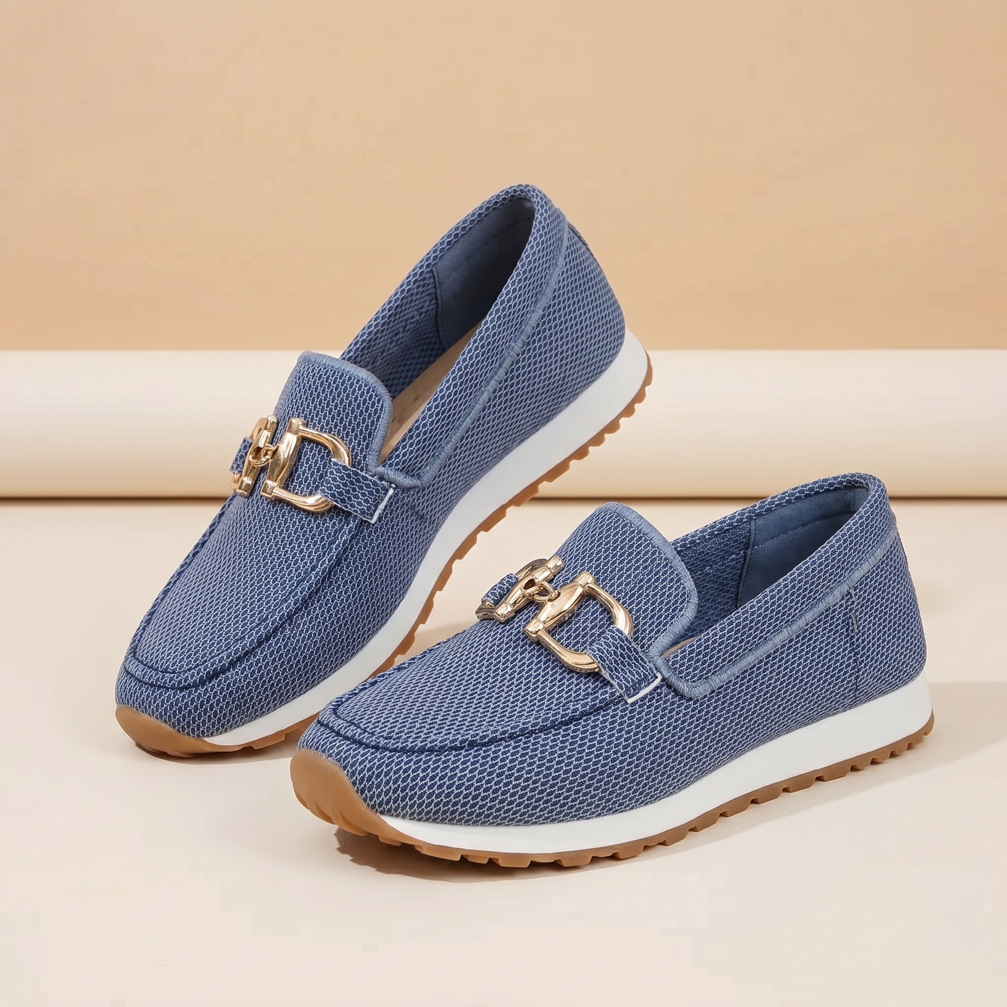 Mocasines de Piel para Mujer | Mocasines Ortopédicos Cómodos | Soporte Acolchado