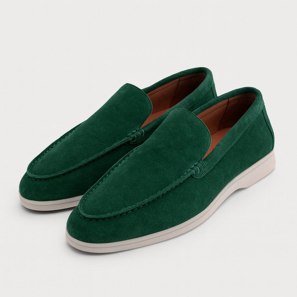 Mocasines italianos de lujo para otoño