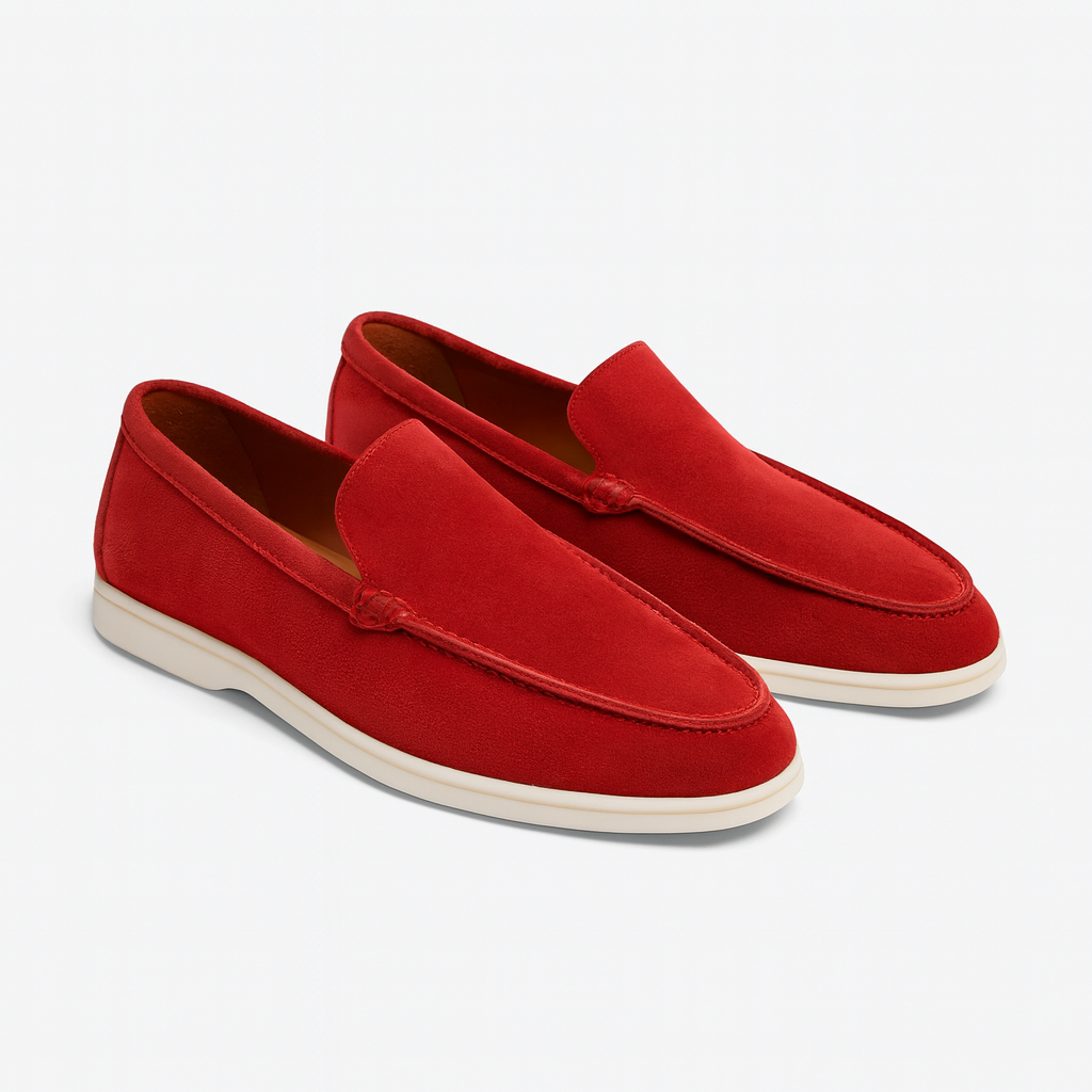 Mocasines italianos de lujo para otoño