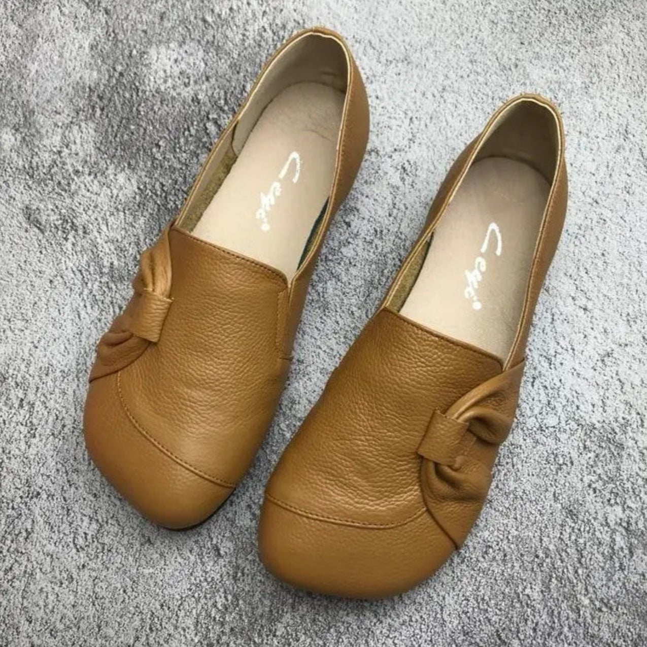 Mocasines ortopédicos cómodos para mujer - estilosos con soporte