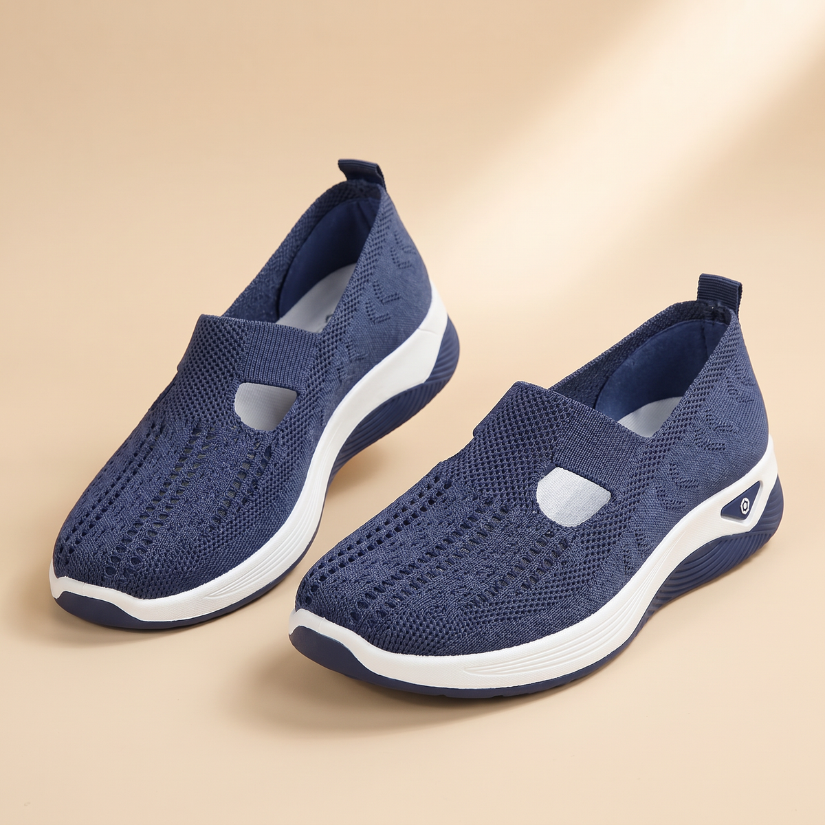 Mocasines ortopédicos para mujer | Transpirables | Ideales para pies hinchados