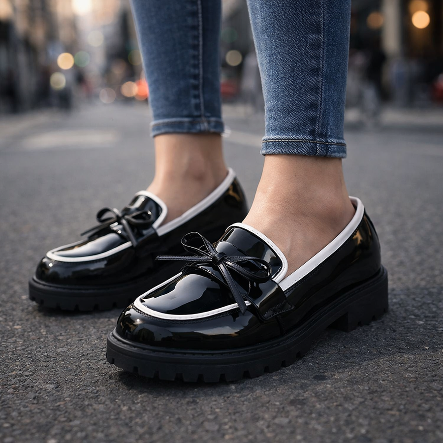 Mocasines Penny Brillantes
