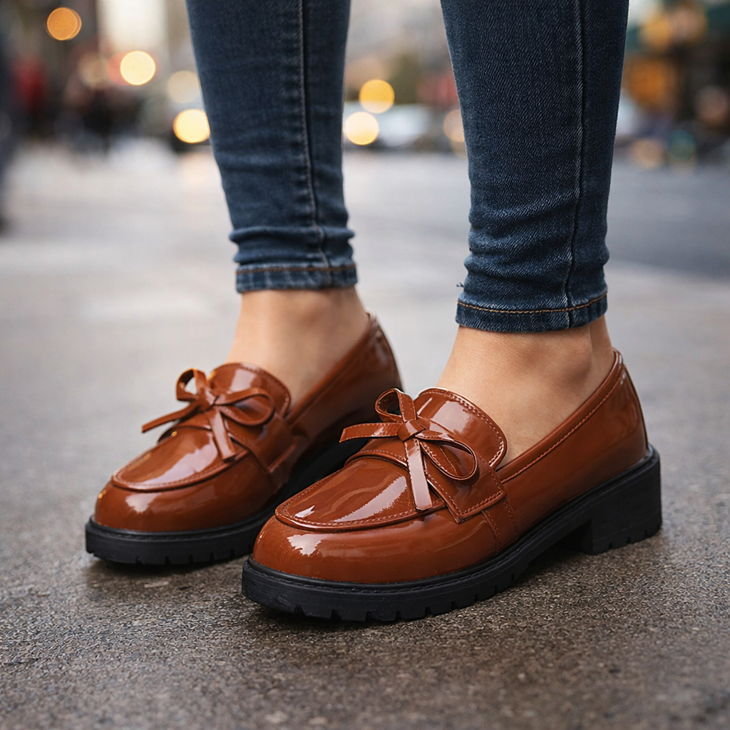 Mocasines Penny Brillantes